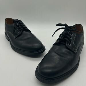 Bostonian Leather Oxford Shoes Black Lace Up Dress Formal Business 7.5‎